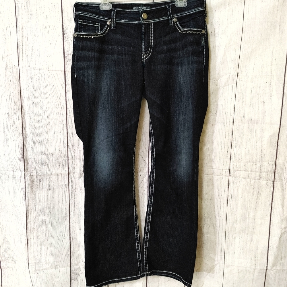 Silver brand jeans Suki Flap bootcut Size 16